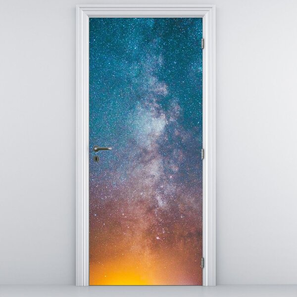 Fototapeta na dveře - Mléčná dráha (95x205cm)
