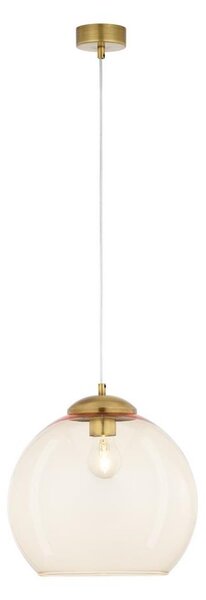 Jupiter 1830 - ASTI - Lustr na lanku ASTI 1xE27/60W/230V zlatá