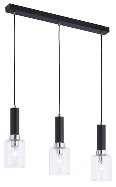 Jupiter 1869 - TU3 - Lustr na lanku TULUZA 3xE27/60W/230V stříbrná