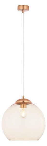 Jupiter 1831 - ASTI - Lustr na lanku ASTI 1xE27/60W/230V měděná