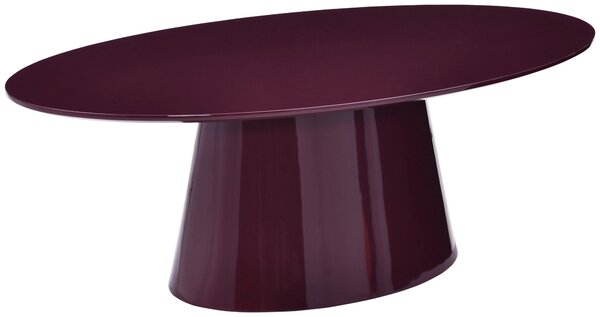 KONFERENČNÍ STOLEK, bordeaux, kompozitní dřevo, 110/60/40 cm MID.YOU - Online Only konferenční stolky, Online Only