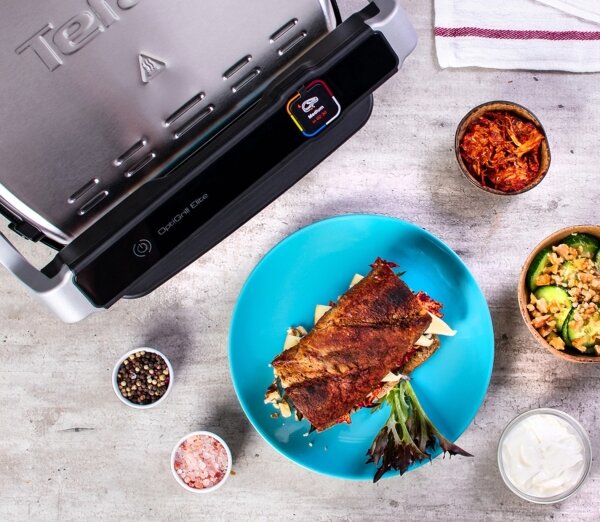 Tefal - Elektrický gril OPTIGRILL ELITE 2000W/230V