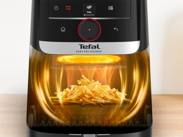Tefal - Horkovzdušná fritéza 5 l EASY FRY SILENCE SMART 1400-1670W/230V
