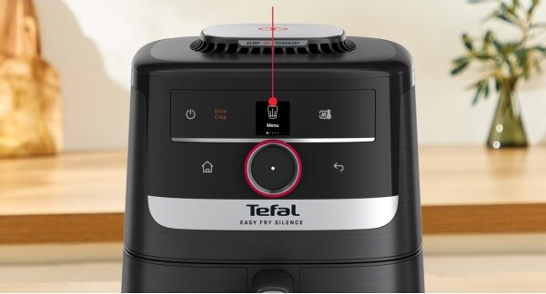 Tefal - Horkovzdušná fritéza 5 l EASY FRY SILENCE SMART 1400-1670W/230V