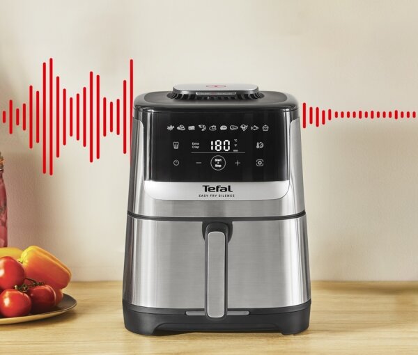 Tefal - Horkovzdušná fritéza 5 l EASY FRY SILENCE 10v1 1400-1670W/230V