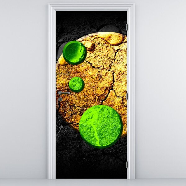 Fototapeta na dveře - Abstrakce koulí (95x205cm)