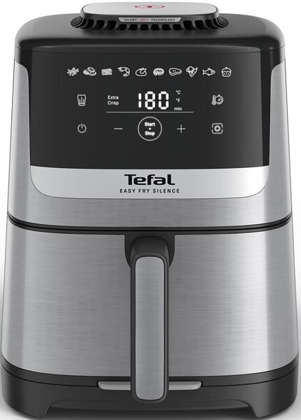 Tefal - Horkovzdušná fritéza 5 l EASY FRY SILENCE 10v1 1400-1670W/230V