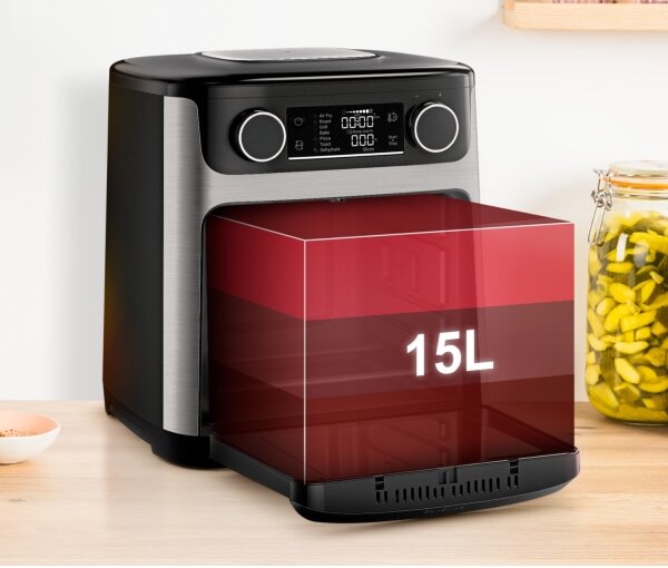 Tefal - Horkovzdušná fritéza 15 l EASY FRY 9v1 1800W/230V