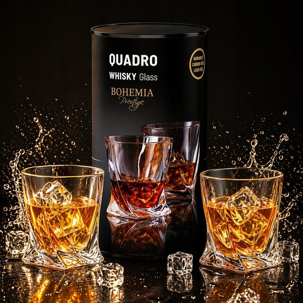 Sklenice na whisky Bohemia 340 ml 2 ks