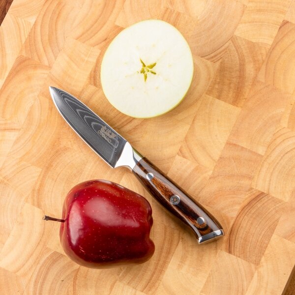 Gudaro - SADA 2xSantoku kuchyňský nůž FENG 7,5"+ 1x Kuchyňský nůž FENG 3,5"