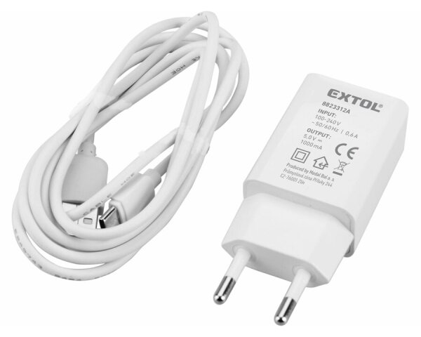 Extol Premium - Laser liniový křížový samonivelační 5V/5200 mAh IP54