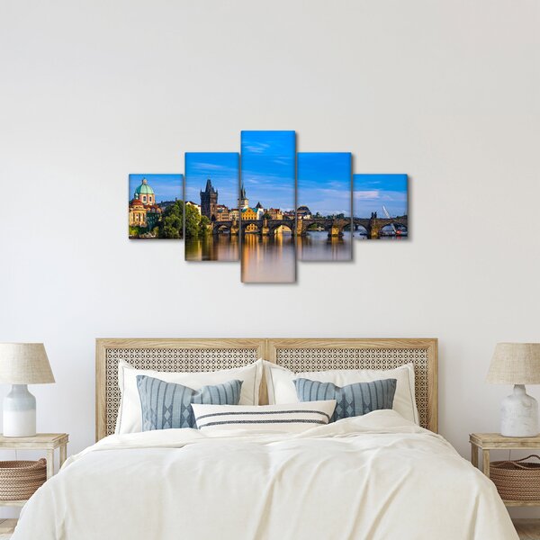 Obraz Karlova mostu (125x70 cm)