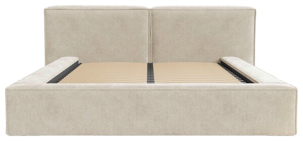 ČALOUNĚNÁ POSTEL, 180/200 cm, béžová Boxxx - Postele s úložným prostorem, Online Only