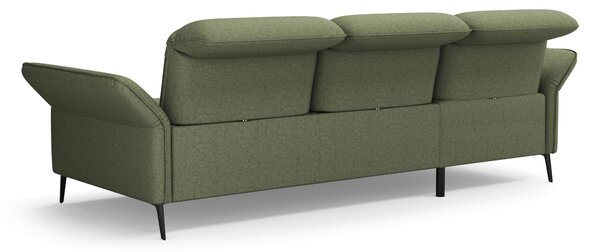 ROHOVÁ SEDAČKA, textil, olivově zelená Sit & More - Sedací soupravy, Online Only