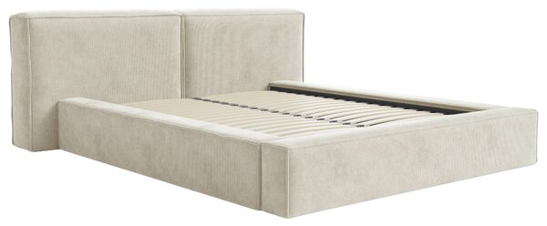ČALOUNĚNÁ POSTEL, 180/200 cm, béžová Boxxx - Postele s úložným prostorem, Online Only