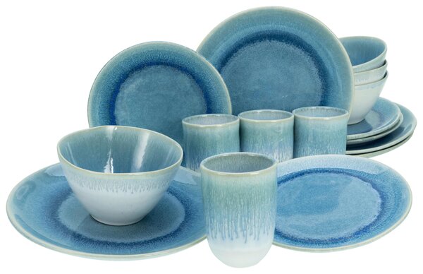 KOMBINOVANÁ SOUPRAVA, 16dílné, kamenina Creatable - Online Only nádobí, Online Only
