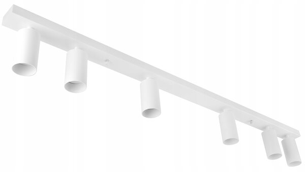 Stropní bodové svítidlo Lumiled bílé hliníkové 6xGU10 moderní Tabula