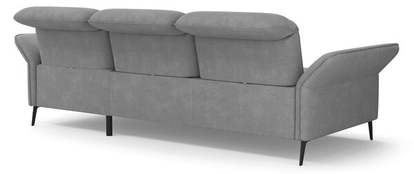 ROHOVÁ SEDAČKA, textil, šedá Sit & More - Sedací soupravy, Online Only