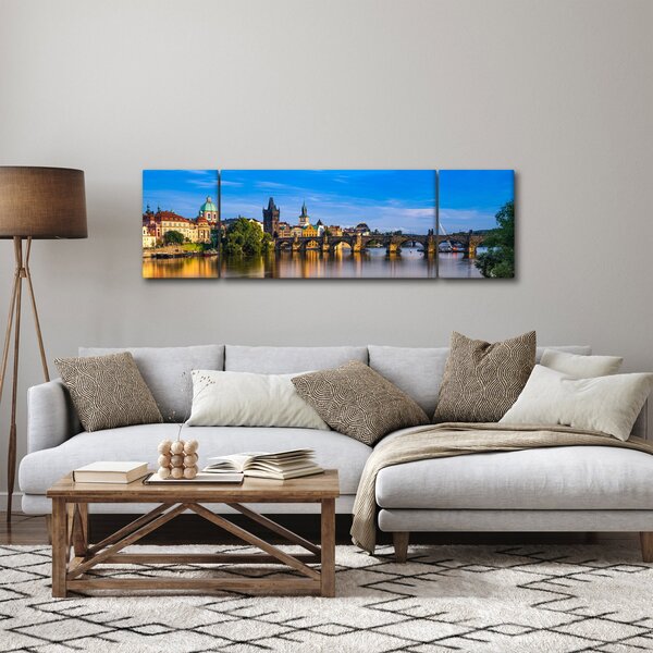 Obraz Karlova mostu (170x50 cm)