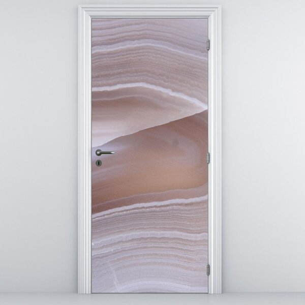 Fototapeta na dveře - Mramorový achát (95x205cm)