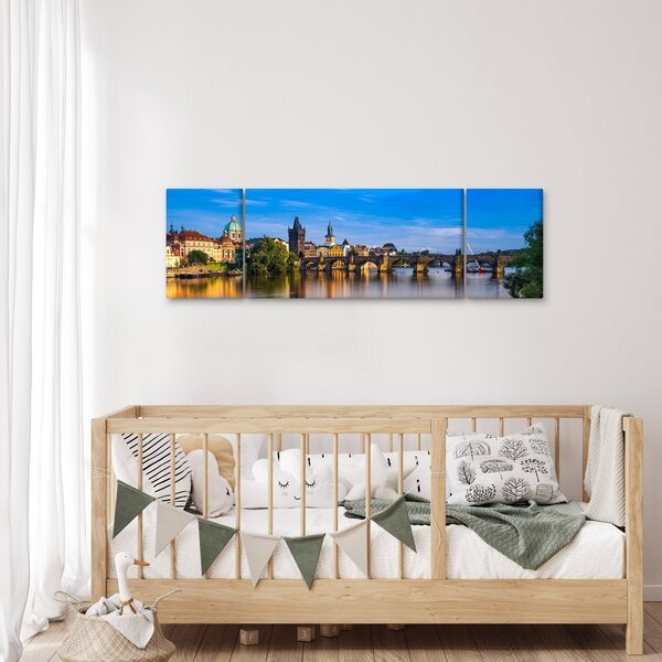 Obraz Karlova mostu (170x50 cm)
