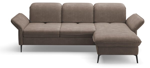 ROHOVÁ SEDAČKA, textil, jílová barva Sit & More - Sedací soupravy, Online Only