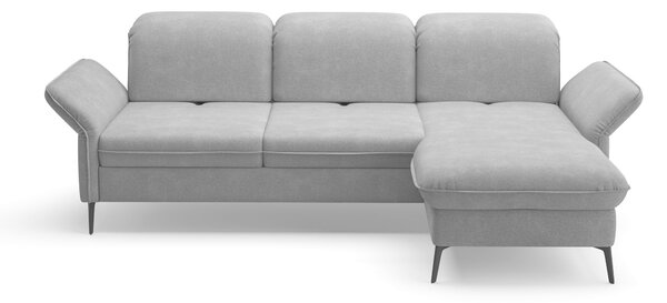 ROHOVÁ SEDAČKA, textil, šedá Sit & More - Sedací soupravy, Online Only