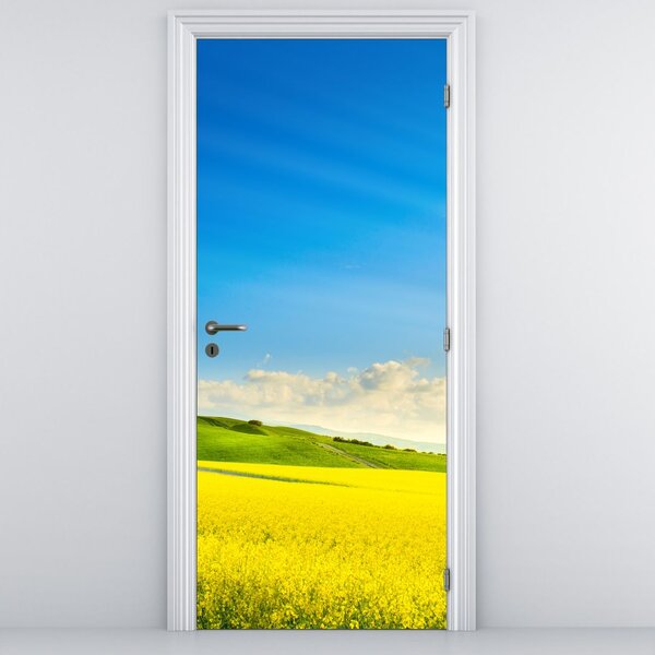 Fototapeta na dveře - Jarní nebe (95x205cm)