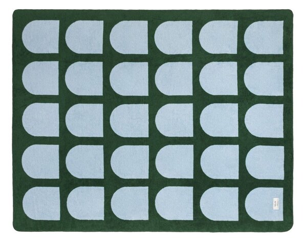 Zelená/modrá deka 150x200 cm Gilli – noo.ma