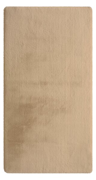 KOBEREC S VYSOKÝM VLASEM, 80/150 cm, béžová Novel - Koberce vysoký vlas