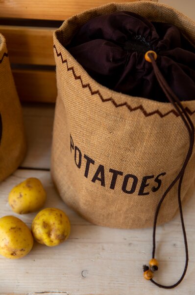 Pytel na skladování brambor KitchenCraft Natural Elements JVPS