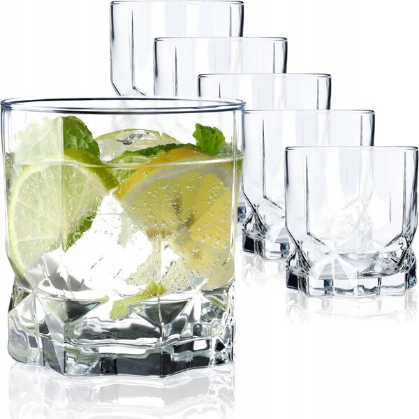 Sklenice na nápoje Kadax 325 ml 6 ks sklo