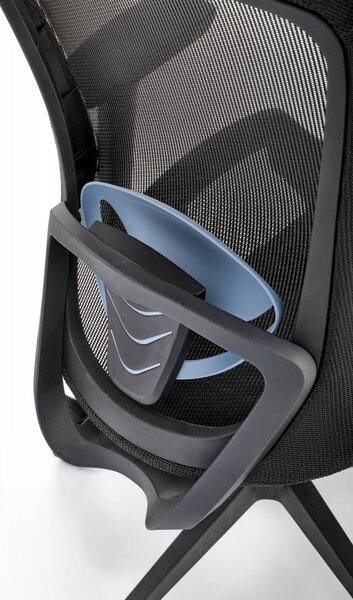 Kancelářská ergonomická židle GOLIAT — síť, černá
