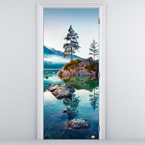 Fototapeta na dveře - Jezero Hintersee (95x205cm)