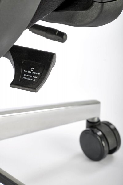 Kancelářská ergonomická židle GERONIMO — síť, černá