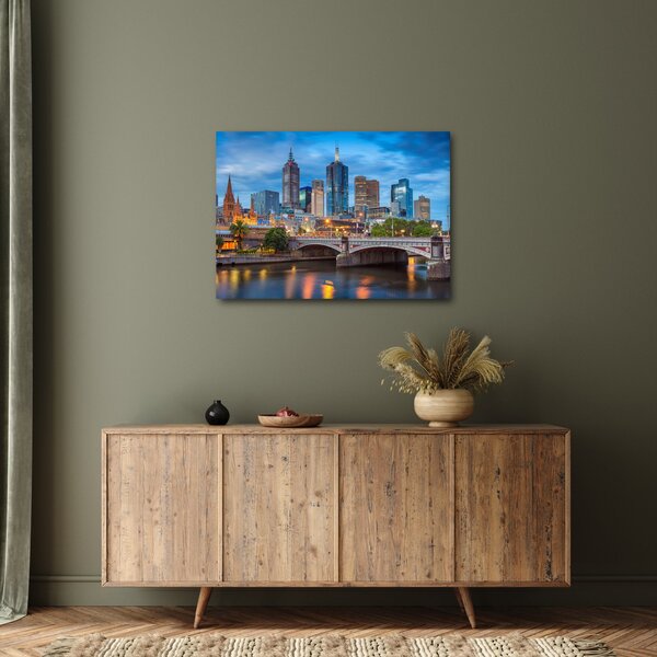 Obraz města Melbourne (70x50 cm)