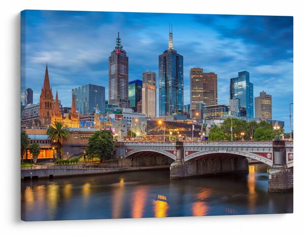 Obraz města Melbourne (70x50 cm)