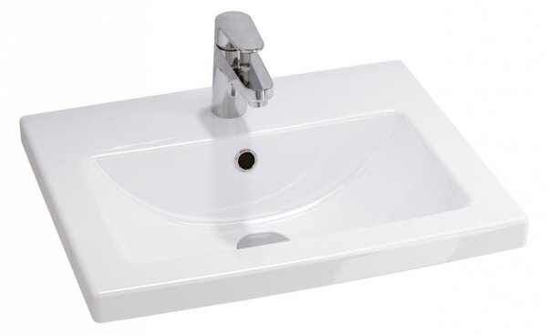 Cersanit K32-002-BOX - Umyvadlo na desku/závěsné COMO 40x50 cm keramika/blá