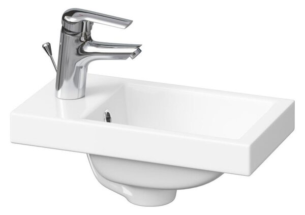 Cersanit K32-001-BOX - Umyvadlo na desku/závěsné COMO 22x40 cm keramika/bílá