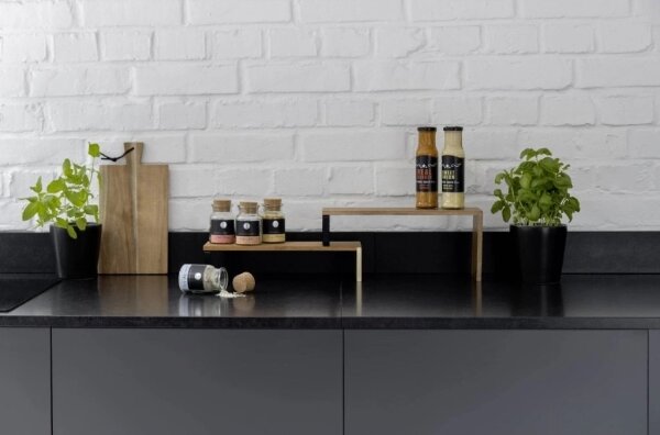 WENKO 55097100 - Police BLACK OUTDOOR KITCHEN 36x16 cm hnědá/černá