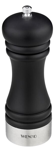 WENKO 55082100-Mlýnek na sůl BLACK OUTDOOR KITCHEN 5x17,5 cm stříbrná/černá/bílá