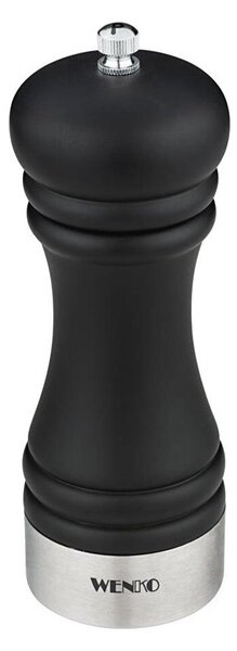 WENKO 55083100-Mlýnek na pepř BLACK OUTDOOR KITCHEN 5x17,5 cm černá/bílá