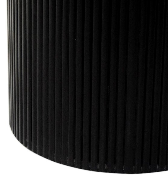 JÍDELNÍ STŮL, akácie, černá, bílá, 120/120/76 cm P & B - Jídelní stoly, Online Only
