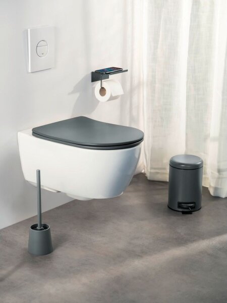 WENKO 26030100 - WC sedátko GALATI 46x36 cm antracit