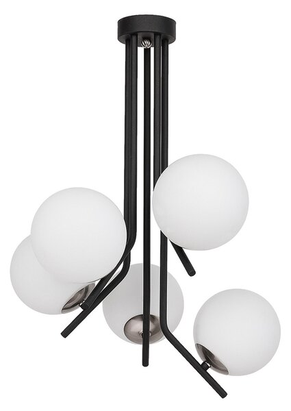 Jupiter 1737 - Lustr na tyči TIM 5xE14/40W/230V chrom