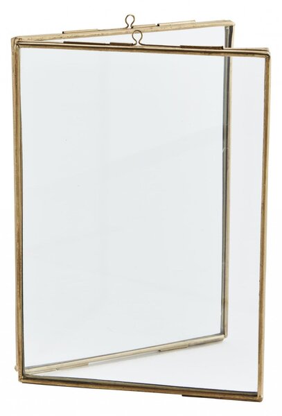 Skleněný dvojrámeček Iron & Glass