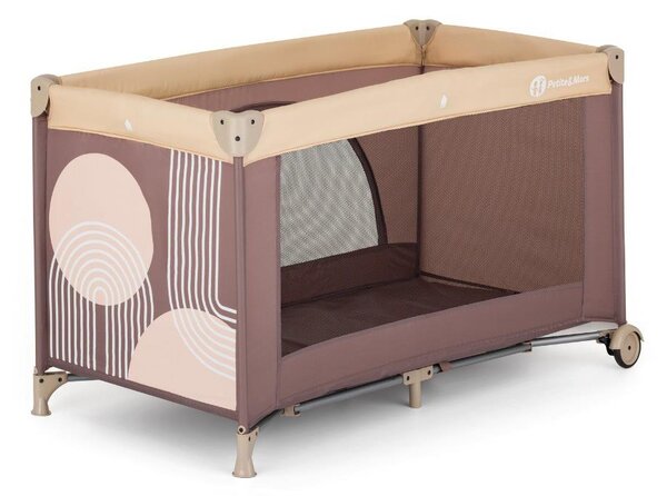 PETITE&MARS - Cestovní postýlka NYJA Elegant Dreamlines Mocha