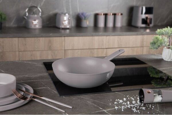 Wok pánev Berlinger Haus Taupe Collection 28 cm