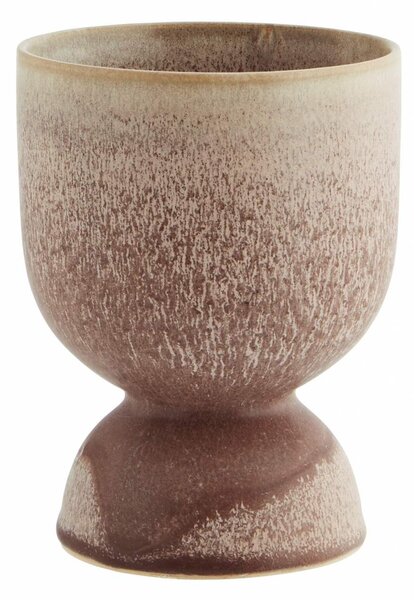 Kameninový květináč Brown Powder Round 19 cm
