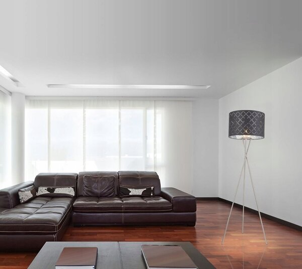 Stojací lampa Globo Lighting KIDAL E27 60 W černá